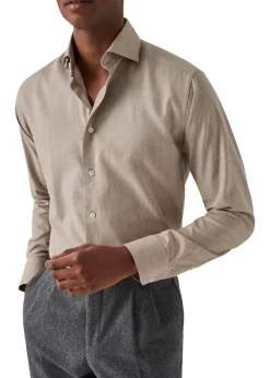 Slim Wrinkle Free Flanel Shirt