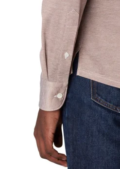 Slim-Oxford Pique Shirt