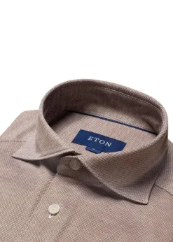 Slim-Oxford Pique Shirt
