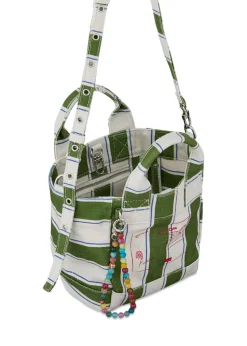 Stripie Canvas Gabby Bag