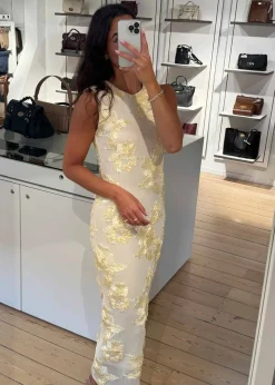 Tiranna Big Flower Mesh Dress