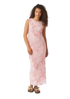 Tiranna Big Flower Mesh Dress