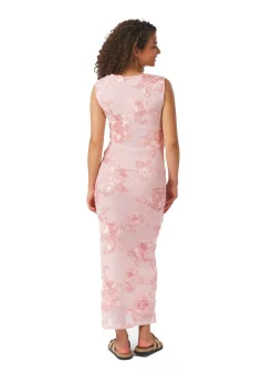 Tiranna Big Flower Mesh Dress
