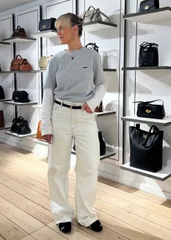 TOREY CROPPED T-SHIRT W/ LOGO