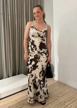 Viso Cow Print Skirt