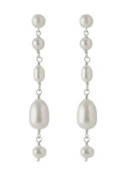 White Dreams Earrings length 45 mm