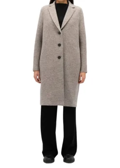 WOMEN OVERCOAT PRESSED WOOL
