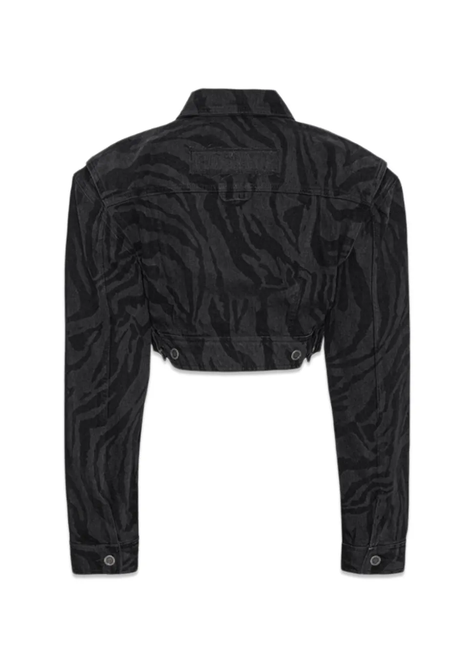 Zebra Denim Jacket